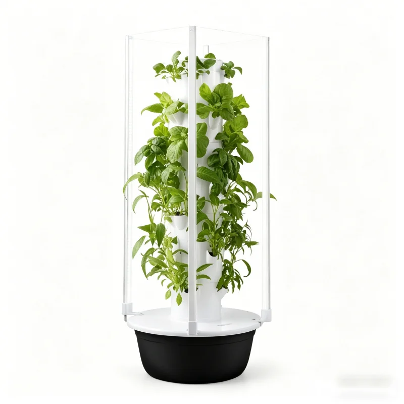 Smart Garden Vertical - 5 Katmanlı Spacetree Hidroponik Kule İç