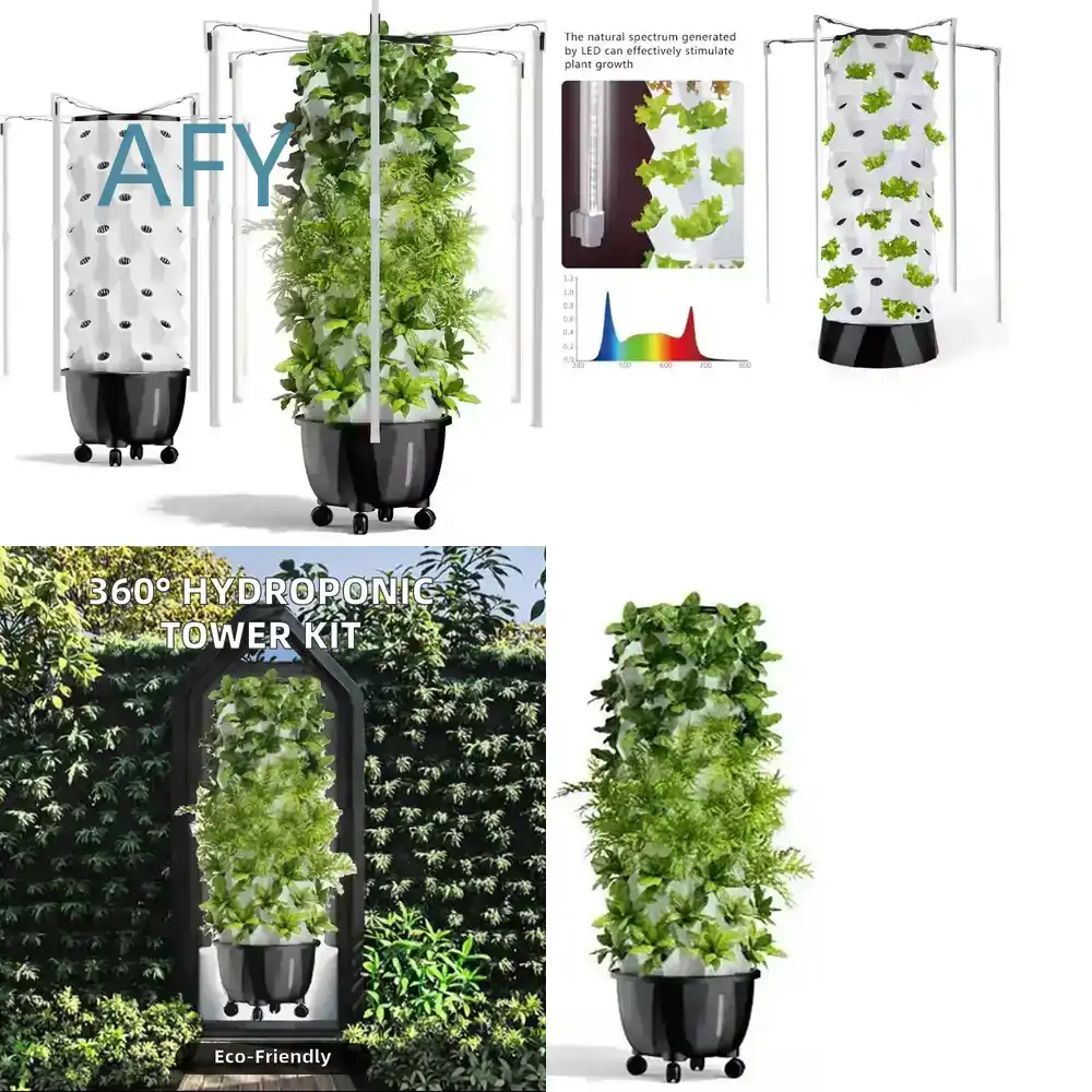 Smart Garden Vertical - HydroBlue Dikey Hidroponik Yetiştirme Sistemi, Akıllı