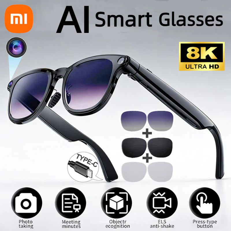 Smart Garden Xiaomi - Xiaomi AI Akıllı Gözlük 8K HD