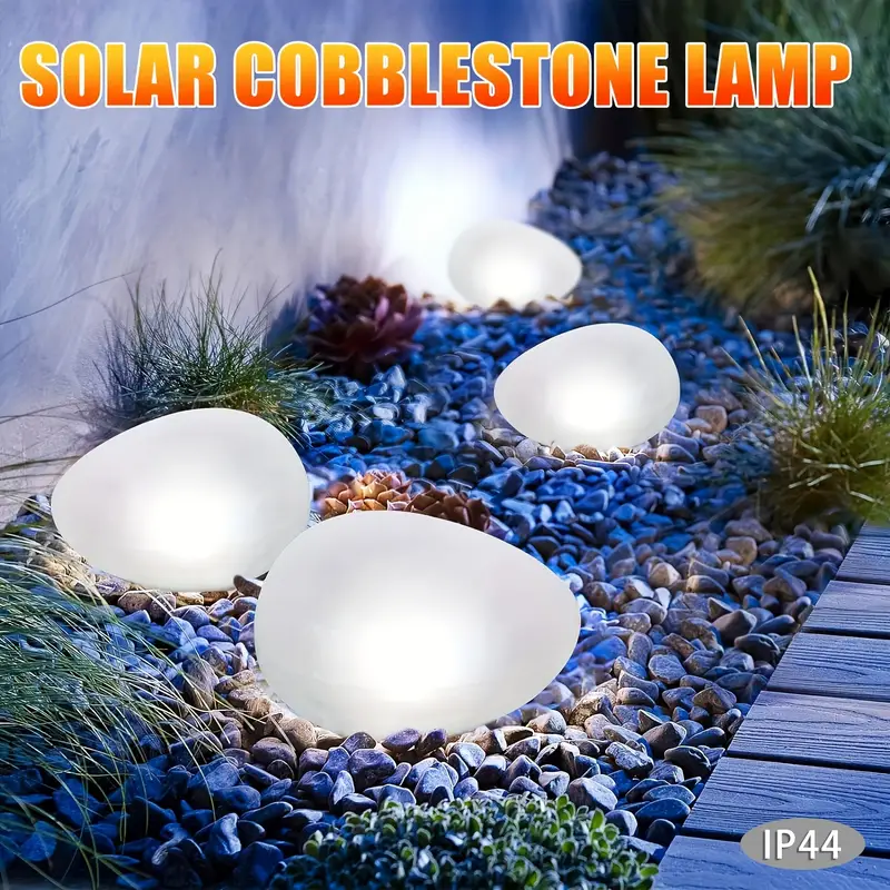 Smart Led Garden - 1/2Pack Güneş Çakıl Işıkları – Bahçe/Veranda