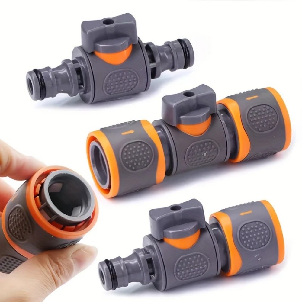 Smart Garden Hose Valve - 3 adet 16mm küresel vana hortumu