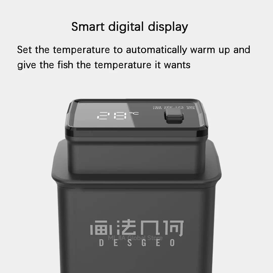 DESGEO 50W Akıllı Akvaryum Isı - Smart Garden Xiaomi incelemesi ve fiyatı