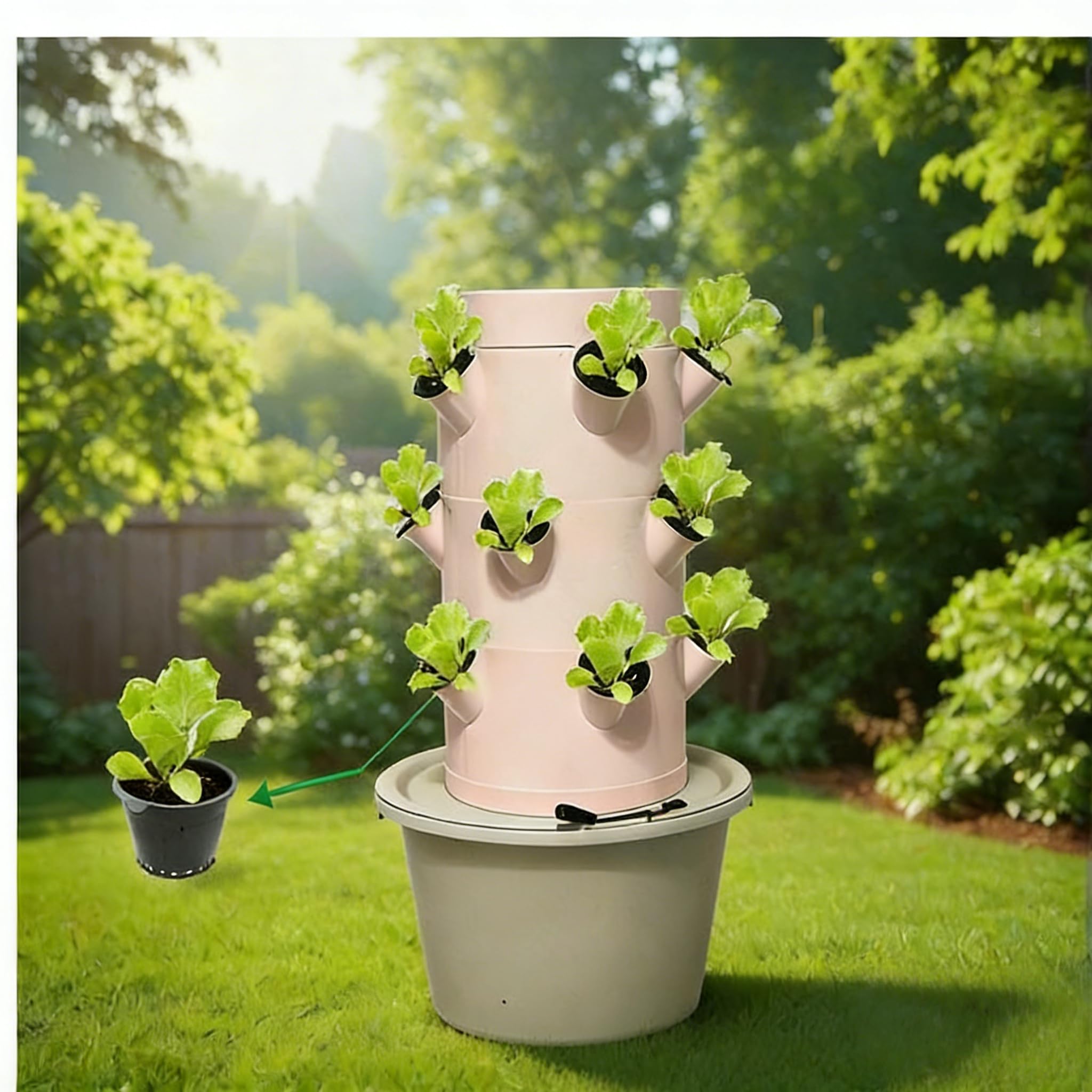 Dikey Hidroponik Yetiştirme Si - Smart Garden Vertical incelemesi ve fiyatı