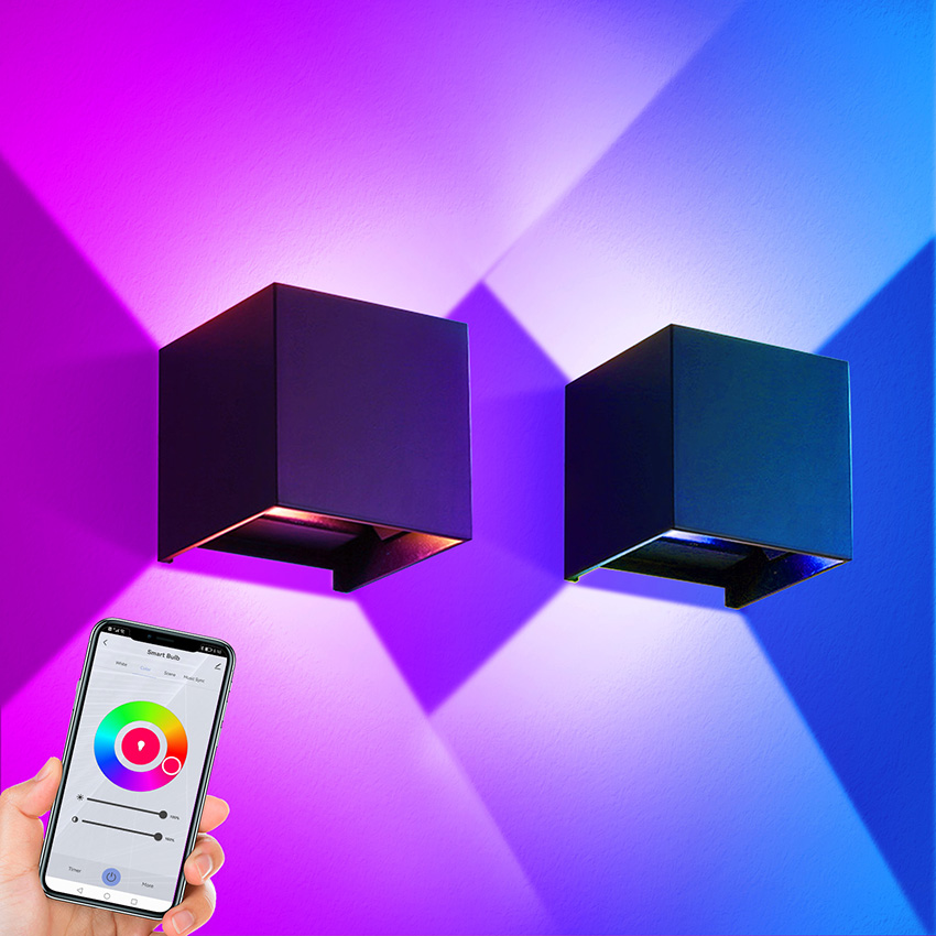 12W LED Dış Mekan Duvar Lambas - Smart Zigbee Garden Light incelemesi ve fiyatı