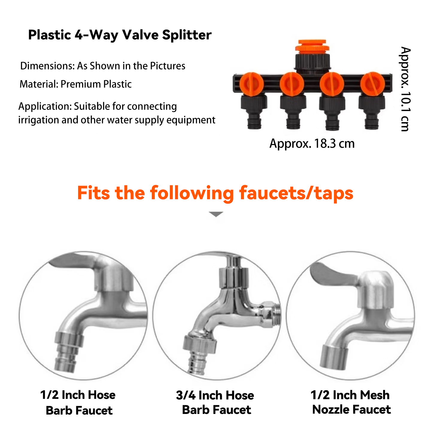 1 Giriş 4 Çıkış 5 Yollu Su Mus - Smart Garden Hose Valve incelemesi ve fiyatı