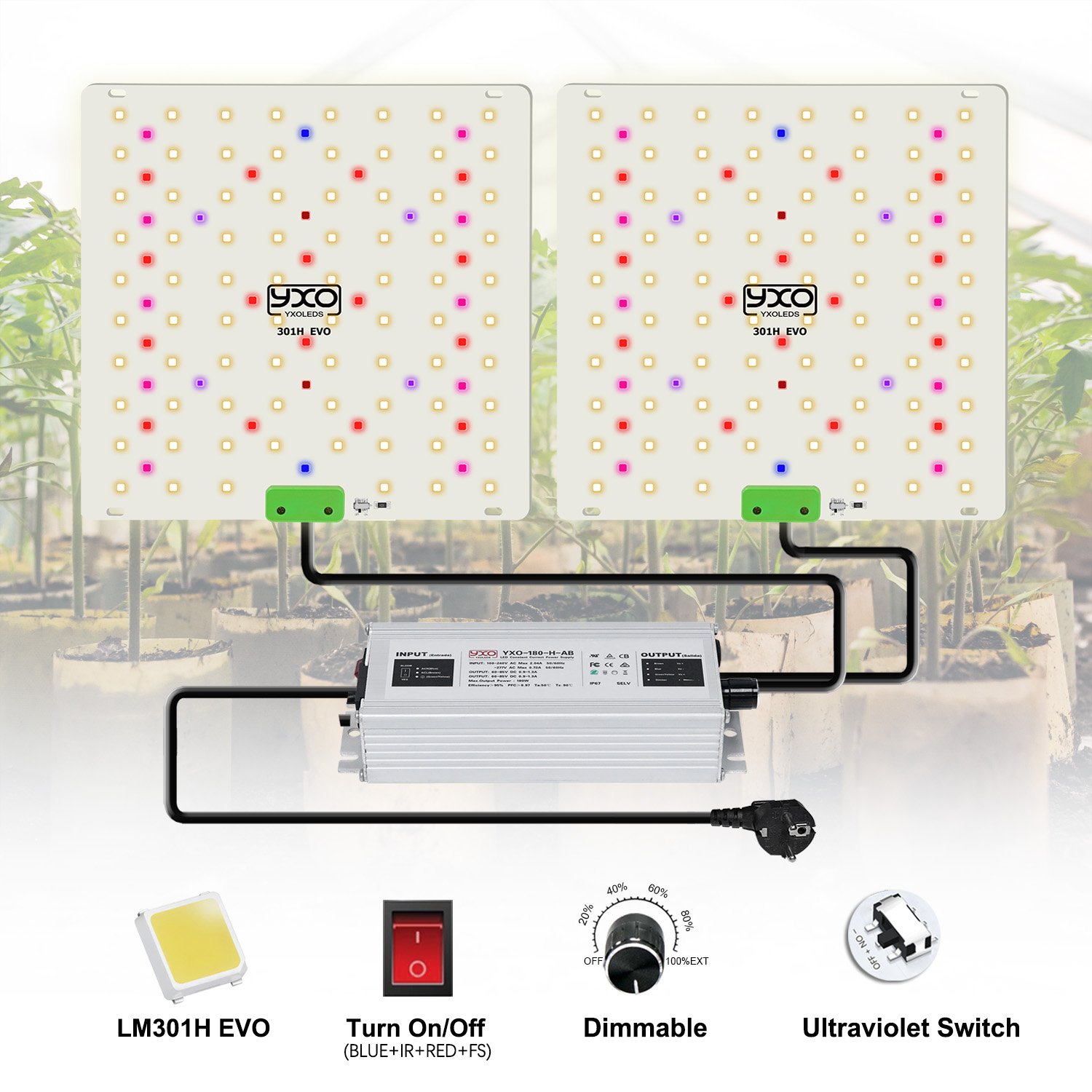 85W 180W LM301H EVO Kuantum LE - Led Plant Light Strip incelemesi ve fiyatı