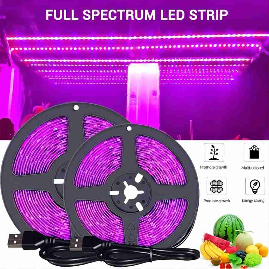 1M/2M/3M/5M/10M LED Tam Spektr - Led Plant Light Strip incelemesi ve fiyatı