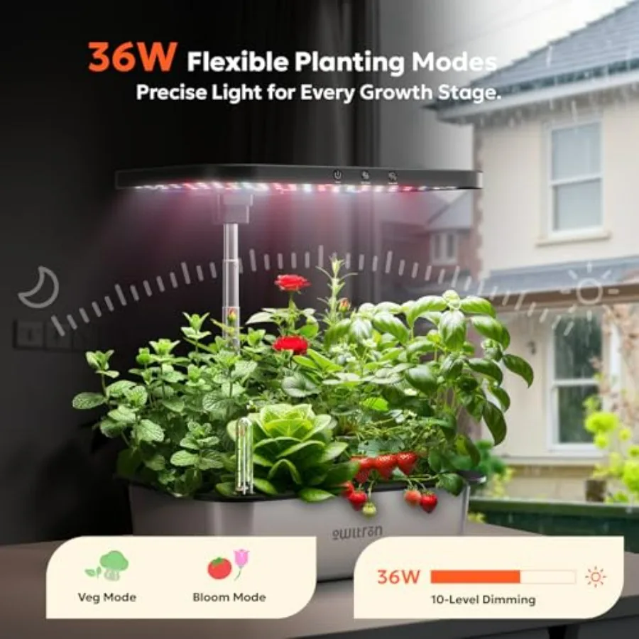 15 bölmeli, paslanmaz çelik ya - Smart Garden Construct incelemesi ve fiyatı