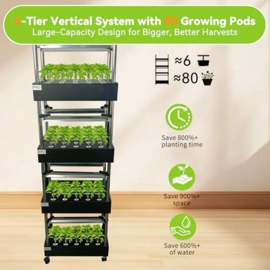 İç mekan hidroponik yetiştirme - Smart Garden Vertical incelemesi ve fiyatı